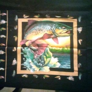 Fish Pillow Cuts - Fabric only